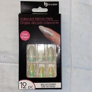 Iridescent Fashion Nails (bundle & save, Nails, Eyelashes, Glue Kit)